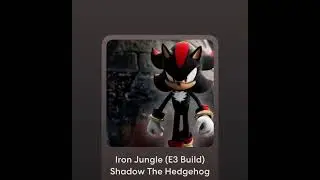 Iron Jungle (Unused) (E3 Build) Shadow The Hedgehog Instrumental