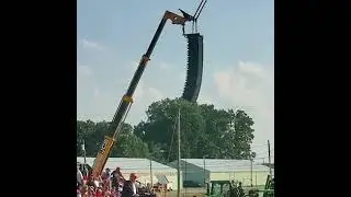 Trump rally loudspeaker drops after gunshot, 13 July 2024, Butler PA