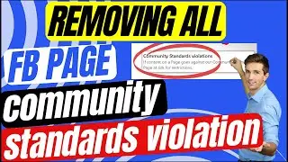 How do I fix a Facebook page community standards violation problem (2023) | Remove it Now 100%