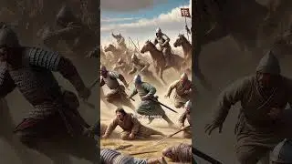 🌟 The Strategic Brilliance of Genghis Khan 🌟 #funnyhistory #greatemuwar  #historicalcomedy