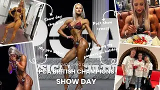 PCA BRITISH CHAMPIONSHIPS 2025 | PRO DEBUT SHOW DAY