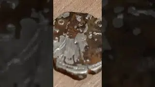 Cleaning a crud covered Roman Denarius with lemon juice WOW