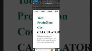 How to Calculate Total Production Cost in 60 Seconds!