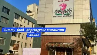 Yummy Food @springrose Restaurant  Wakad Pune | Springrose Restaurant Pune | Best hotels in Pune