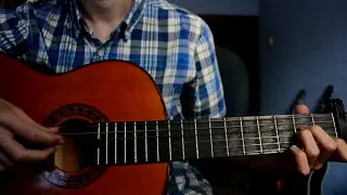 The Last Unicorn (America fingerstyle guitar cover) + CHORDS