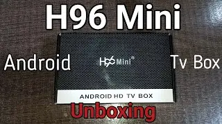 H96 Mini Android TV Box Unboxing