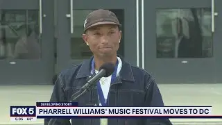 Something in the Water 2022: Pharrell Williams to hold music festival in DC this summer | FOX 5 DC