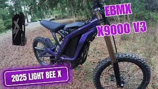 EBMX X9000 V3 + 2025 SURRON LIGHT BEE X Первое впечатление