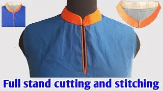 Full Collar Cutting and Stitching के साथ बनाए।