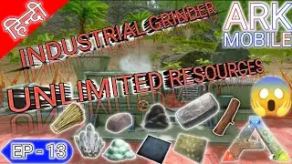 Industrial Grinder | How To Use Industrial Grinder Ark | Ark Mobile In Hindi | EP - 13