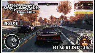 Honda NSX  vs Mitsubishi Eclipse GT Blacklist #11 BIG LOU - Need For Speed Most Wanted