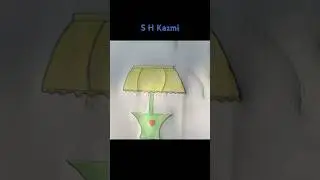 &bull; &ldquo;Easy Table Lamp Drawing |Step by Step Tutorial&rdquo;