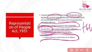 Disqualification of an MP | Explained | UPSC Selfstudy | Tamil