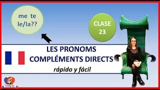 LES PRONOMS compléments en FRANÇAIS🟦⬜🟥  CLASE DE FRANCÉS GRATUITA