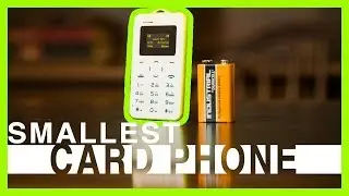 Aiek C6 Card Phone Review - A Phone The Size Of A Credit Card!