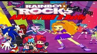 [YTP Collab Entry] MLP EG Rainbow Rock Adventure 2 Battle
