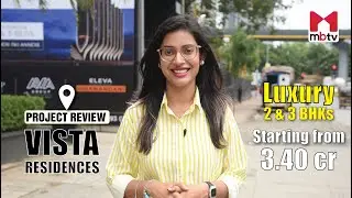 Luxury 2 & 3 BHKs in Vista Residences starting at 3.40 cr all incl. #Mumbai