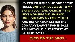 My DAD Kicked Me Out Of The House Until I Apologized To My SISTER, I Just Said 'Alright' The Next..