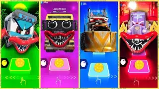 coffin dance - Apocalypse Truck 🆚 Truck Eater Huggy Waggy 🆚 Truck Eater Old 🆚 Bus Killer | Tiles HOP