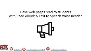Read Aloud: A Text to Speech Voice Reader Chrome Extension