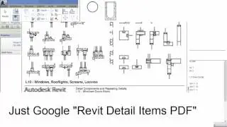 Модуль 8: Раздел 5: Revit Architecture: Компоненты деталей