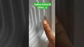 KULKAS KETUSUK PISAU, INI YANG AKAN TERJADI ❗❗