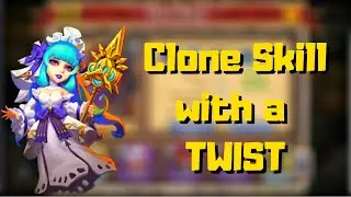 Cold Conjuress does Clone Hero Skill, But!!!! | Castle Clash