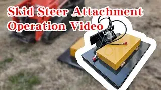 Heavy Duty Flail Mower &ndash; Skid Steer Attachment Operation Video