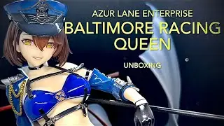 AZUR Lane Baltimore Racing Queen Figure #unboxing #baltimore #azurlane #anime 