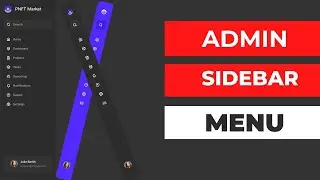 Sidebar Navigation Menu with HTML and CSS