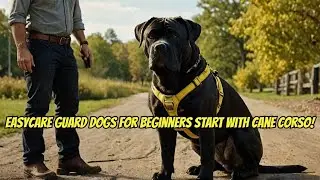 Easy Care Guard Dogs for Beginners START with Cane Corso!