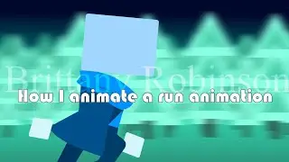 🎵Pink Corruption 🔺 How I Animate A Run Animation | @brittanyrobinson