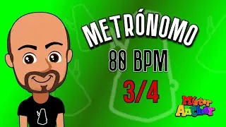 Metr&oacute;nomo 80 bpm 3 - 4 | Mister Anthar | Clases de m&uacute;sica