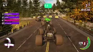MONSTER JAM Showdown-Watch Adventurous battle it out as MJ Truck doing circuit racing in Colorado!