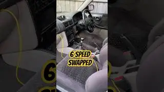 6 speed swapped Forester
