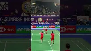Mixed Doubles ❤️🔥 #badminton #yonexsunriseindiaopen2024 #bwf #badmintonindia #kerala #india #yonex