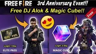 #newupdate #Anniversary #freefire    Free fire anniversary all events //free elite pass and more