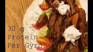 High Protein Vegan Seitan Gyro