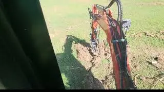AGT QK-18-RXS-C Removing Small Stumps with ripper tooth.       Day 1