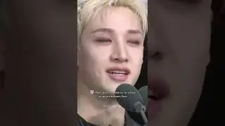 Discurso de agradecimento do Bang Chan. Channie's acceptance speech. #straykids 