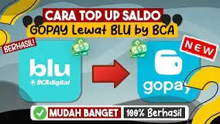 Cara Top up Saldo GOPAY Lewat BLU by BCA ✅ Transfer BLU by BCA ke GOPAY Terbaru