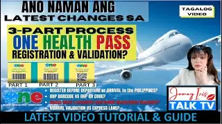One Health Pass Tutorial - Latest Changes | for Travelers with Layover / Transit | Tagalog Video