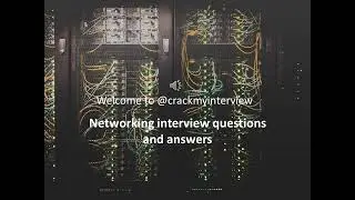Network Engineer Interview #questions and answers