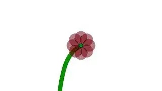 Flower, AE shape layers - 2D Animation Practice