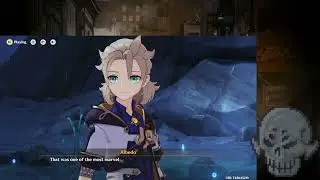 dj plays genshin impact: a traveler on a winter's might: end to ture moon: part 1 (video) | ep 182