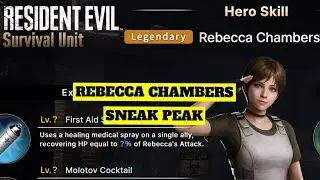 Rebecca Chambers Sneak Peak In Resident Evil Survival Unit 