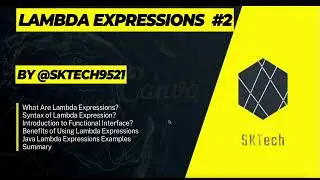 Lambda Expression | Lambda Expression in Java | java 8 features *2