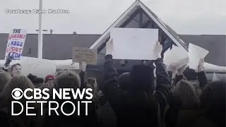 Metro Detroit students hold walkout protesting ICE