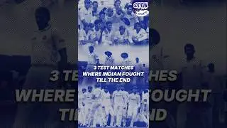 India&rsquo;s 3 Greatest Test Match Escapes! #Shorts #EngvInd #BenStokes