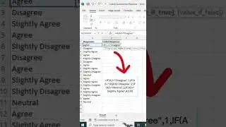 How to convert text to number in excel; code questionnaire. #exceltricks #dataanalysis #excelheros